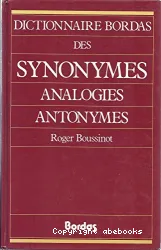 Dictionnaire bordas des synonymes