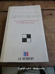 Dictionnaire des mots croisés