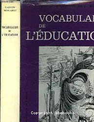 Vocabulaire de l'éducation