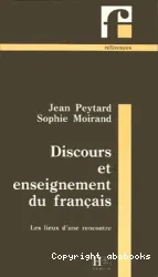 Discours et enseignement du français