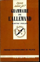 Grammaire de l'allemand