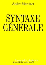 Syntaxe générale