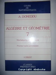 Algèbre et Géométrie