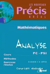 Mathématiques analyse PC-PSI