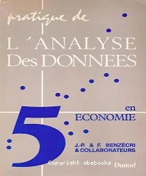 Pratique de l'analyse des données. Tome 5