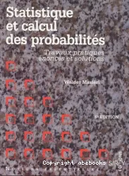 Statistique et calcul des probabilités