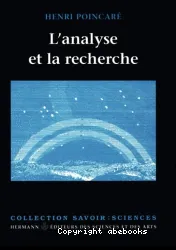 Analyse et la recherche (L')