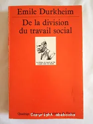 De la division du travail social