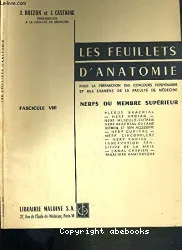 Feuillets d'anatomie. Tome 6 (Les)