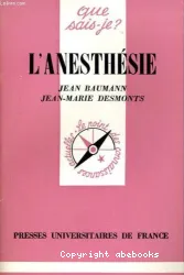 Anesthésie (L')