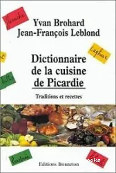 Dictionnaire de la cuisine de Picardie