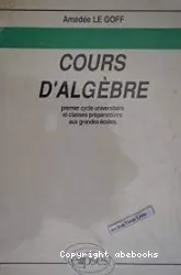 Cours d'algèbre