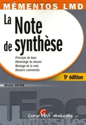 Note de synthèse (La)