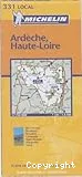 Carte routière : Ardèche - Haute-Loire, N° 11331