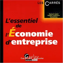 Essentiel de l'Economie d'entreprise (L')