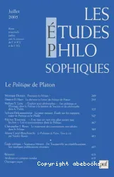 Etudes philosophiques (Juillet 2005) (Les)