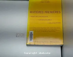 Matières premières