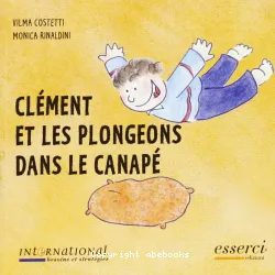 Clement et les plongeons dans le canapé