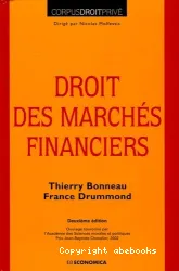 Droit des marchés financiers