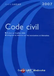 Code civil 2007