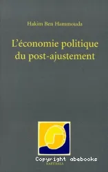 Economie politique du post-ajustement (L')