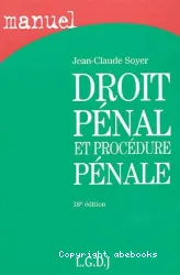 Droit pénal et procédure pénale