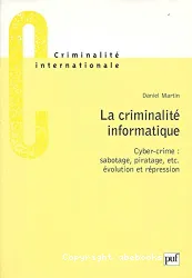 La criminalité informatique