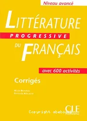 Littérature progressive du français Niveau avancé