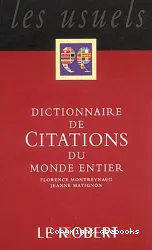 Dictionnaire des citations du monde entier