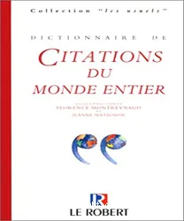 Dictionnaire des citations du monde entier