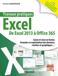 Travaux pratiques Excel : De Excel 2013 à Office 365