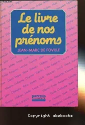 Le livre de nos prénoms