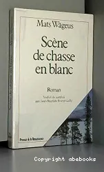 Scène de chasse en blanc