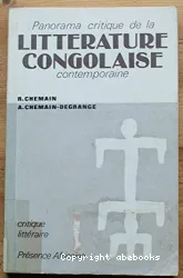 Panorama critique de la littérature congolaise contemporaine