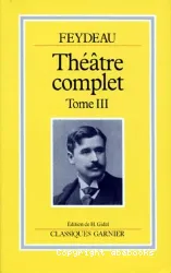 Théâtre complet III