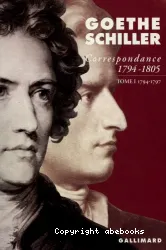 Goethe-Schiller correspondance 1794-1805