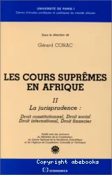 Cours suprêmes en Afrique (Les)