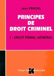 Principes de droit criminel, tome 1