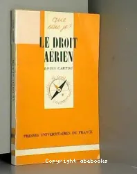 Droit aérien (Le)