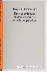 Droit et politiques du développement et de la coopération