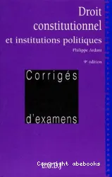 Droit constitutionnel et institutions politiques