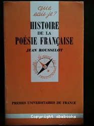 Histoire de la poésie française