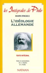 Idéologie allemande (1845-1846) : première partie (L')