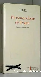 Phénoménologie de l'esprit