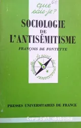 Sociologie de l'antisémitisme