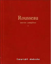 Oeuvres complètes, tome 1