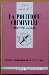 Politique criminelle (La)