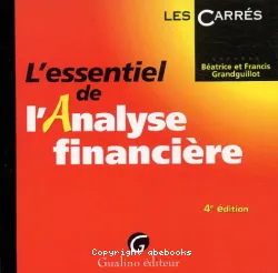 Essentiel de l'analyse financière (L')