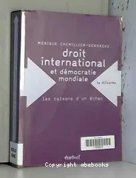 Droit international et démocratie mondiale